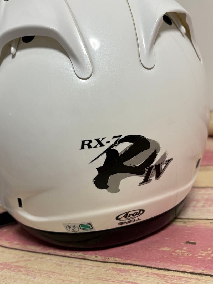 Arai RX-7RV フルフェイスヘルメット ホワイト　サイズ57.58㎝