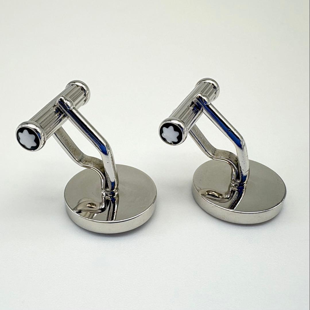 MONTBLANC モンブラン カフリンクス カフスボタン シルバー ブラック