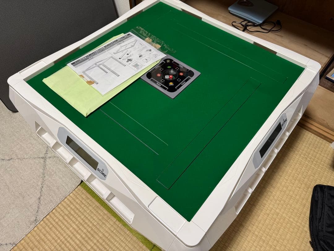 音声機能付き全自動麻雀卓SlimVoiceScore33(座卓・テーブル切替可)