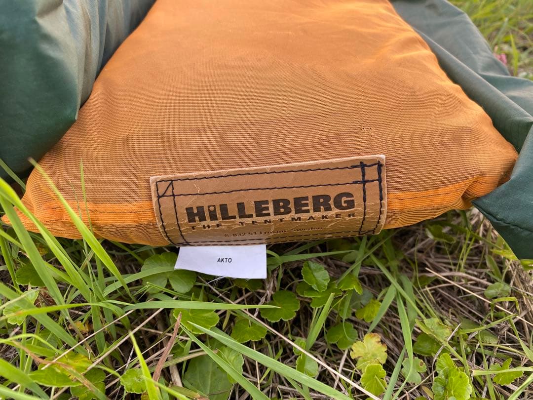 ヒルバーグ アクト 革タグ 別売メッシュインナー フットプリント付属