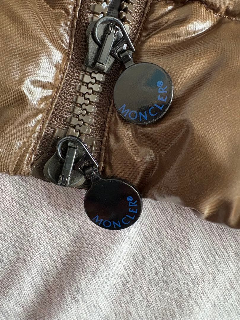 MONCLER モンクレール GHANY ダウンベスト　ブラウン　サイズ3