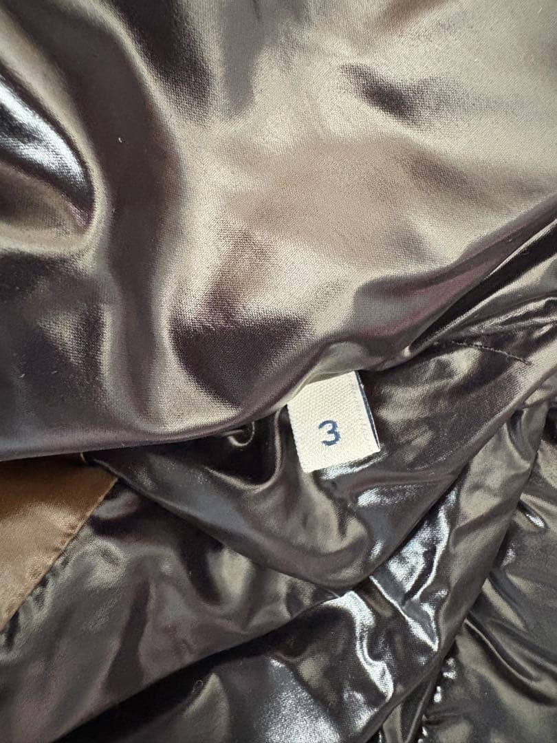 MONCLER モンクレール GHANY ダウンベスト　ブラウン　サイズ3