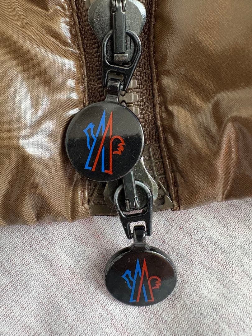 MONCLER モンクレール GHANY ダウンベスト　ブラウン　サイズ3