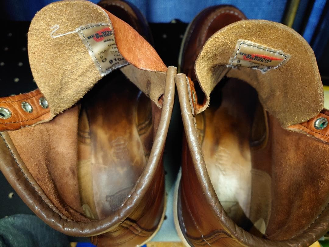 RED WING レッド ウィング 9106サイド羽刻印 9D　12年製