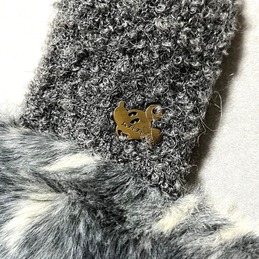 希少 あちゃちゅむムチャチャ DISNEY バンビ フェイクファー トートバッグ