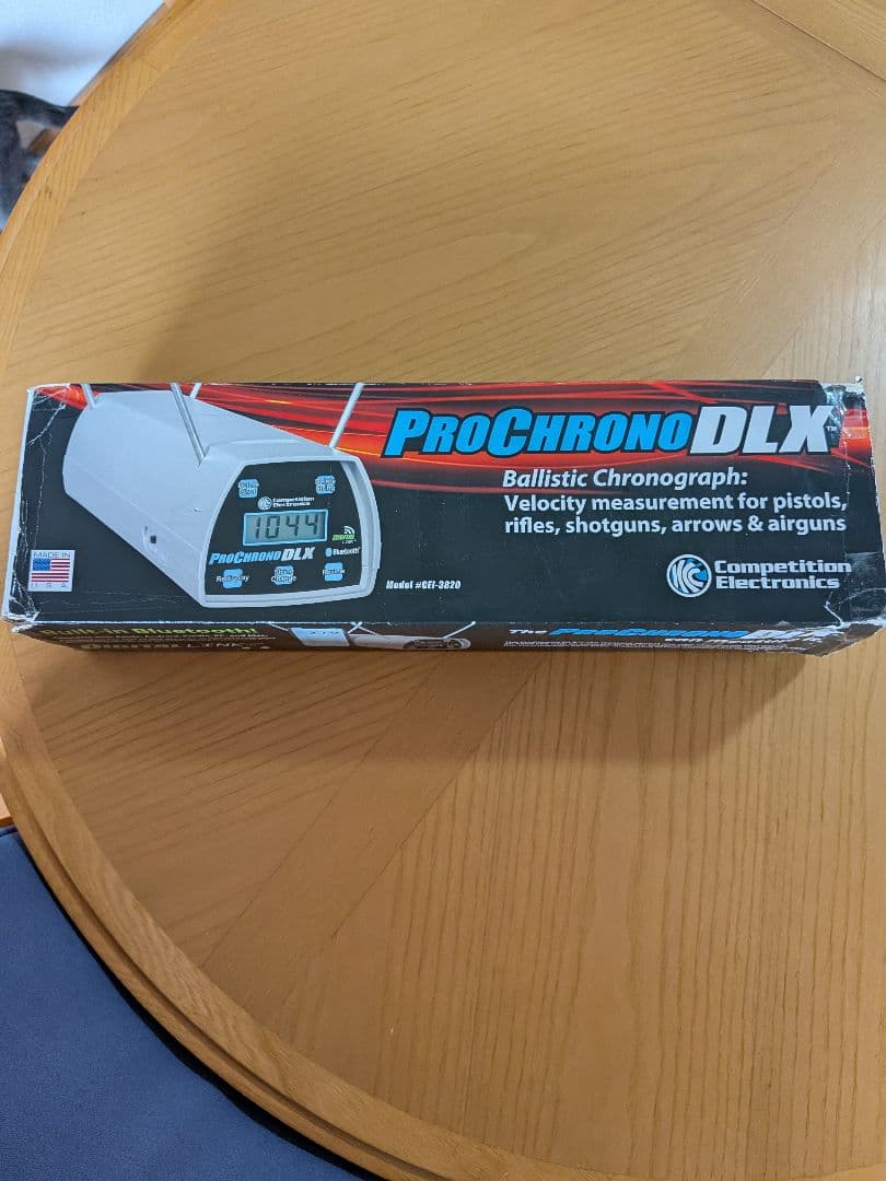 弾速計(ProChrono DLX)