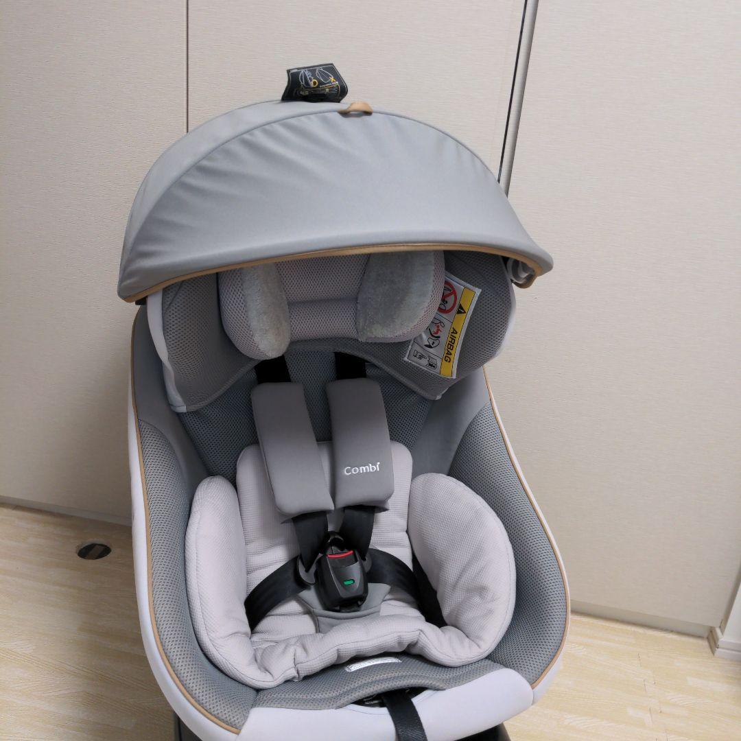 クルムーヴ スマート ISOFIX エッグショック JL-540 グレー