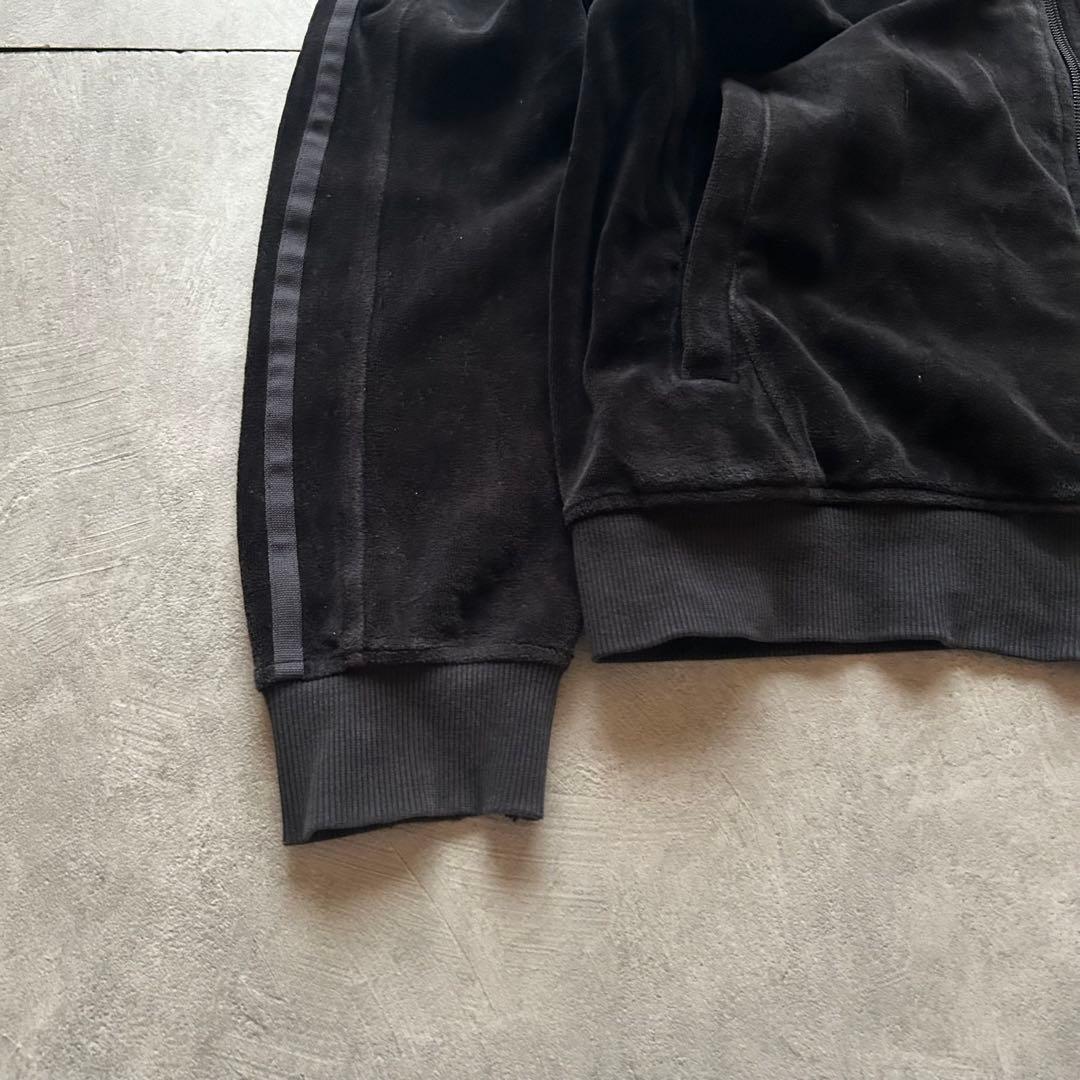 トップス archive adidas velour track jacket black