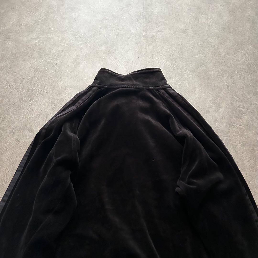 トップス archive adidas velour track jacket black