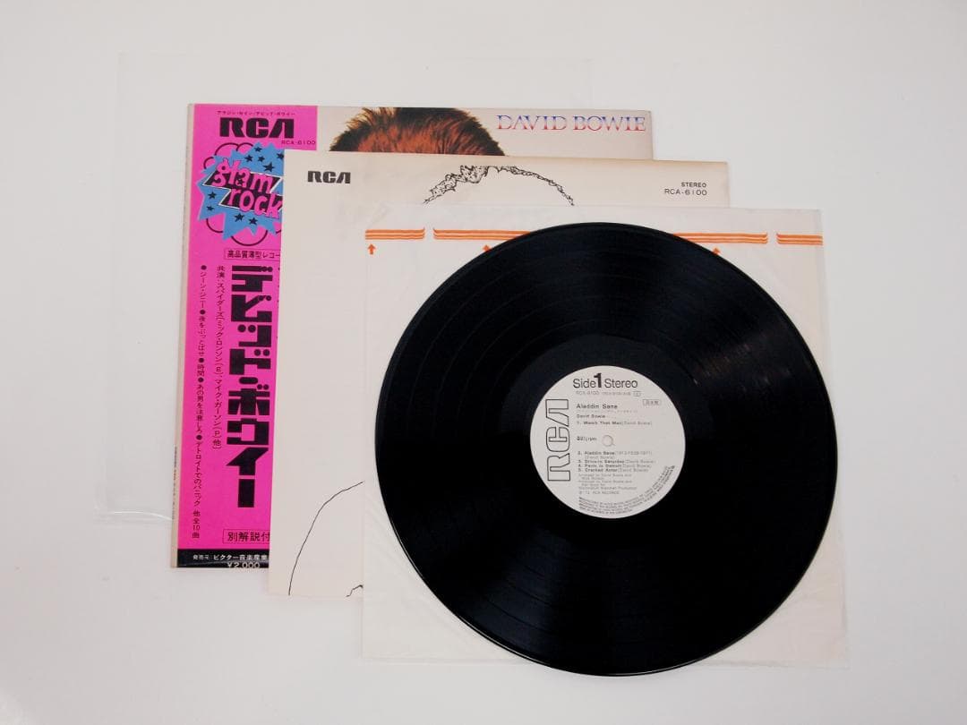 や*ん様 見本盤 プロモ DAVID BOWIE デビッド・ボウイー アラジン・