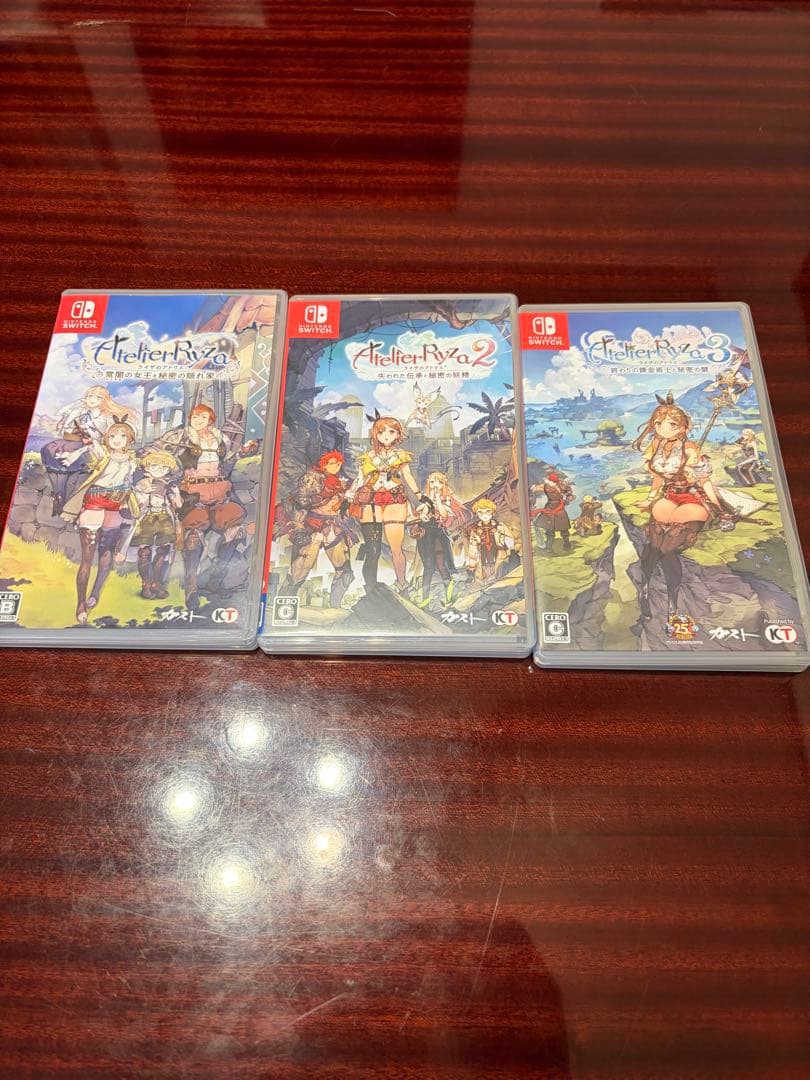 ライザのアトリエ1 2 3　switchシリーズ 3本セット