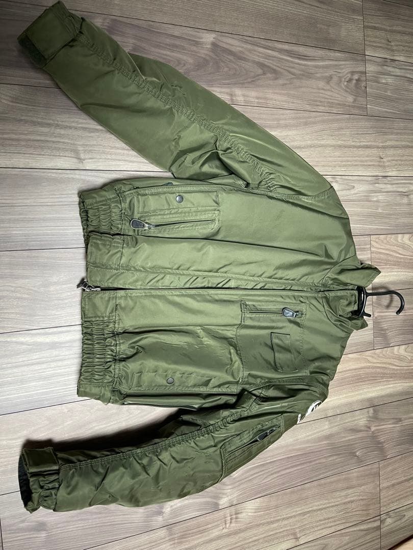 み*り様 カドヤ　ライダーズジャケット オリーブグリーン　LL