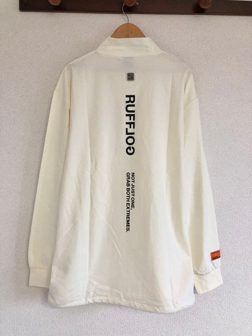 新作 RUFFLOG WM MOCK NECK TEE　ラフロッグ