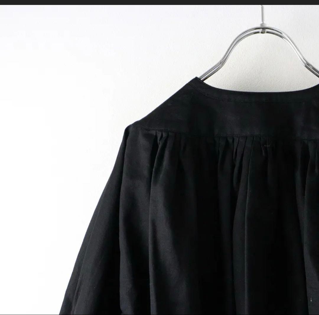 未使用tenn handcrafted modern ワンピース　コートブラック