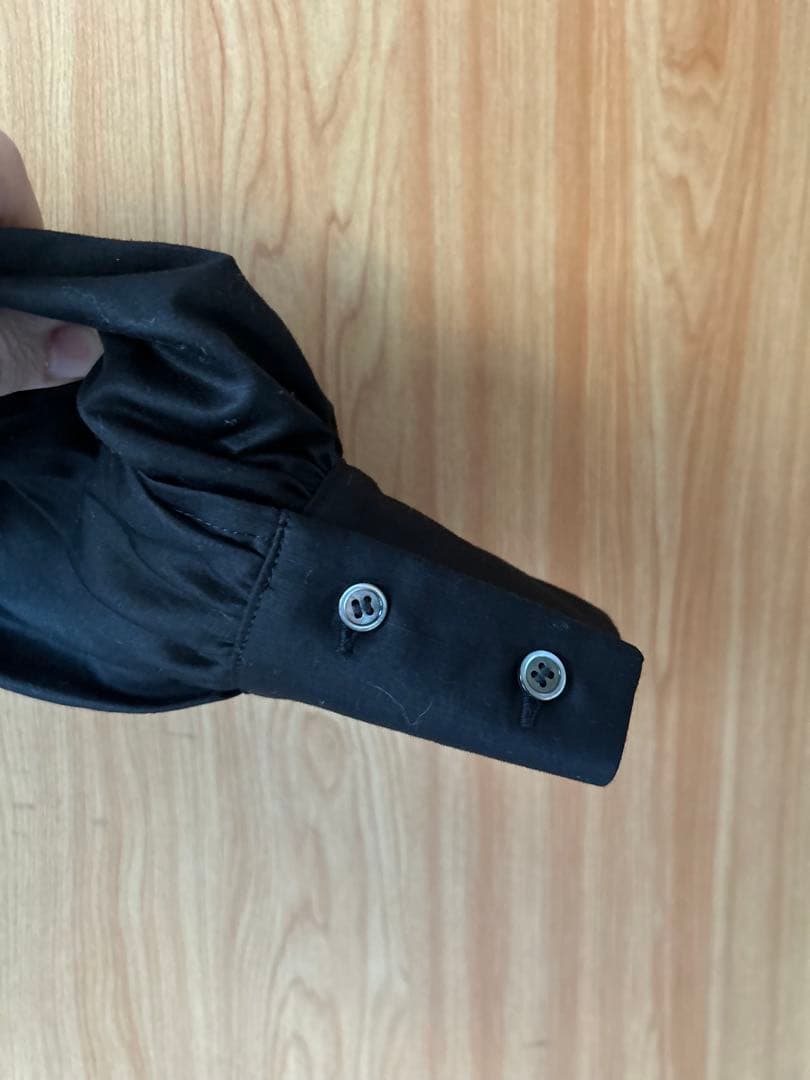 未使用tenn handcrafted modern ワンピース　コートブラック