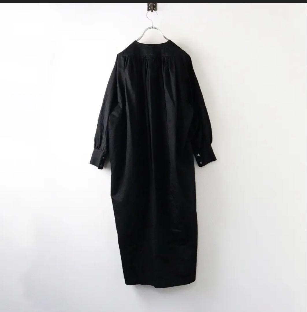 未使用tenn handcrafted modern ワンピース　コートブラック