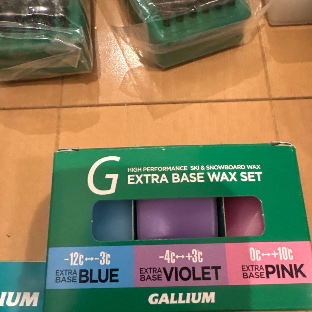 スノーボード GALLIUM EXTRA BASE WAX SET