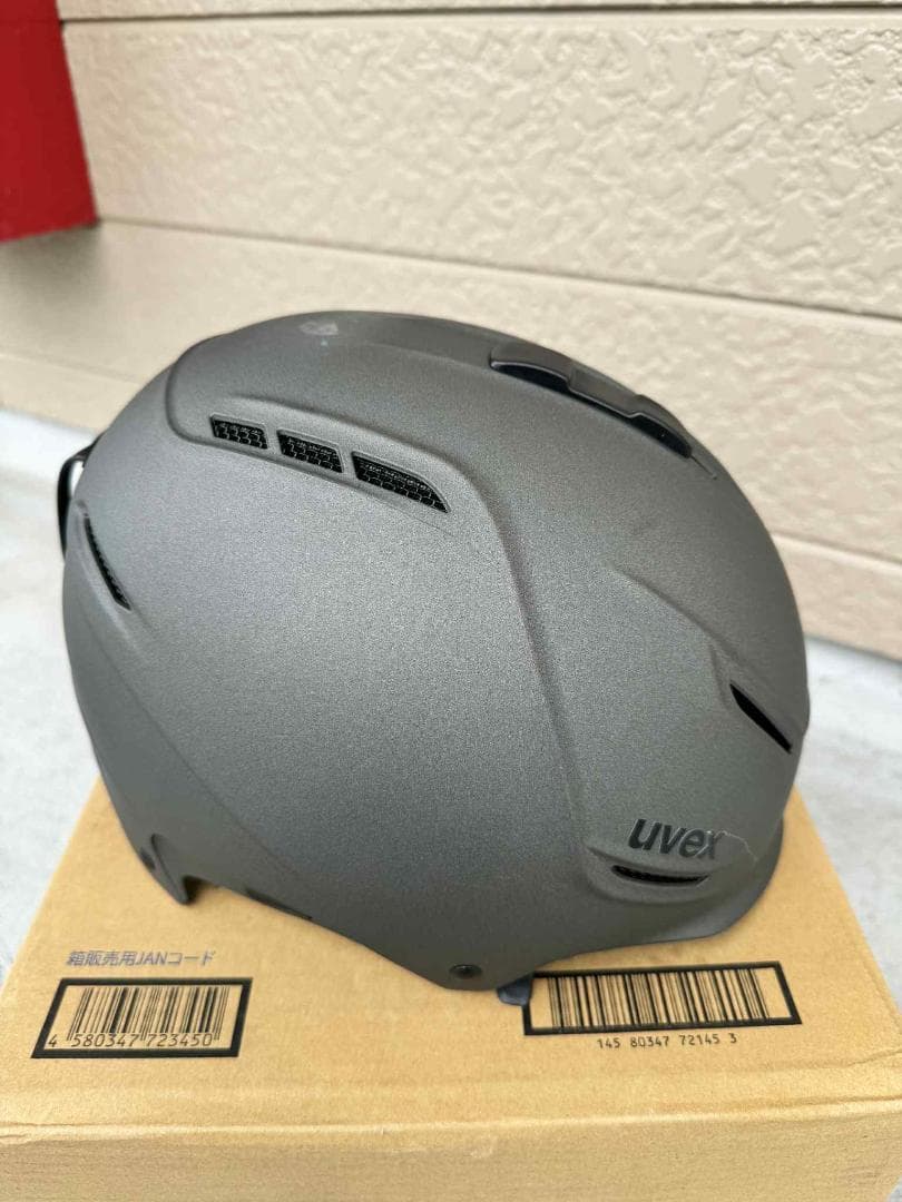 uvex グレー ヘルメット