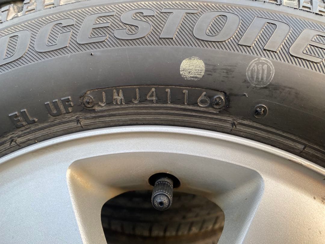 スズキ155/65R13 冬タイヤ4本ホイールセット　13インチ