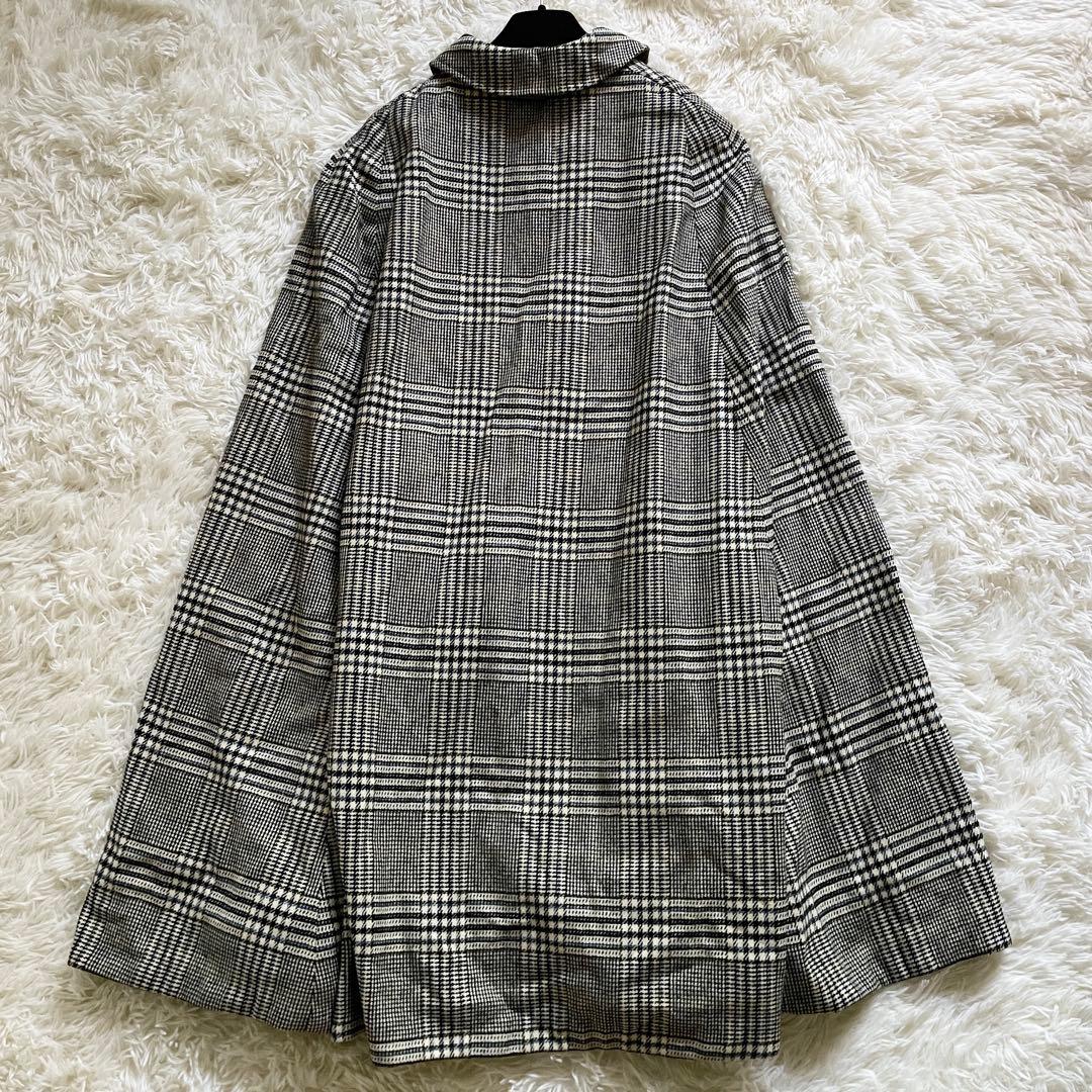 美品　バーバリーズ　ポンチョ　リバーシブル　フリーサイズ　英国製　2way