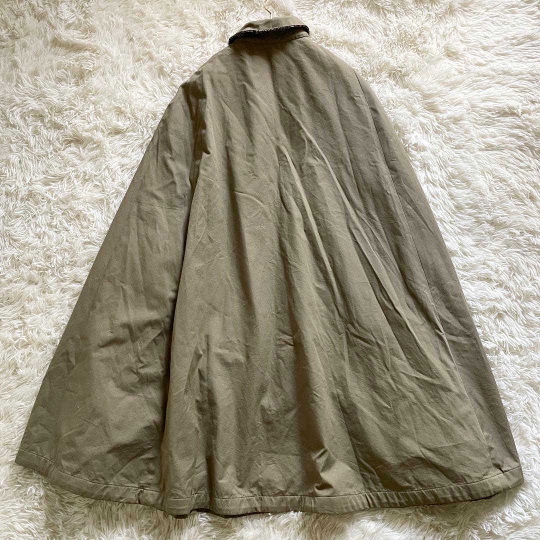 美品　バーバリーズ　ポンチョ　リバーシブル　フリーサイズ　英国製　2way