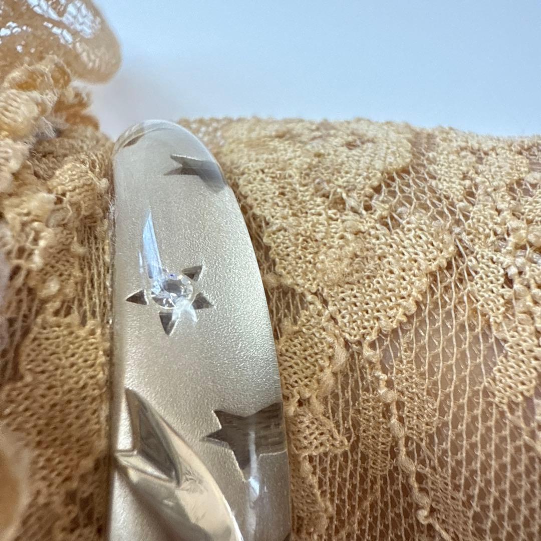 スタージュエリー　アクリルバングル