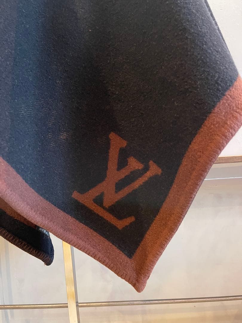 LOUIS VUITTON カシミア・ウール　ブランケット