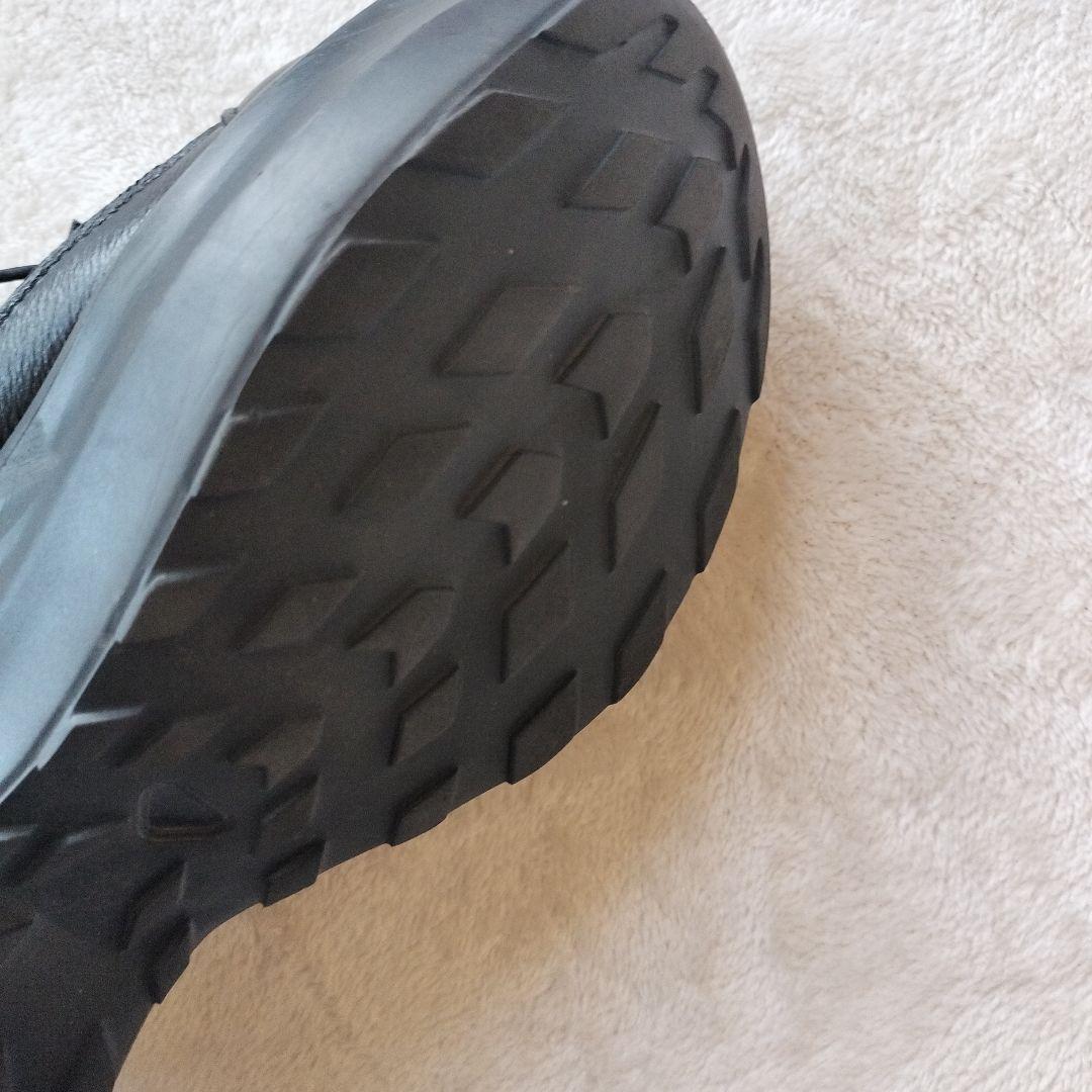 PRIDE 2024Sneakers ブラックMサイズレザー厚底メッシュレザー