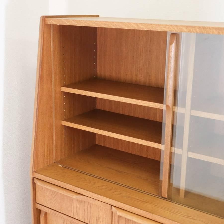 25年製 展示品 ウニコ TOVE トーヴ カップボード 食器棚 W1200