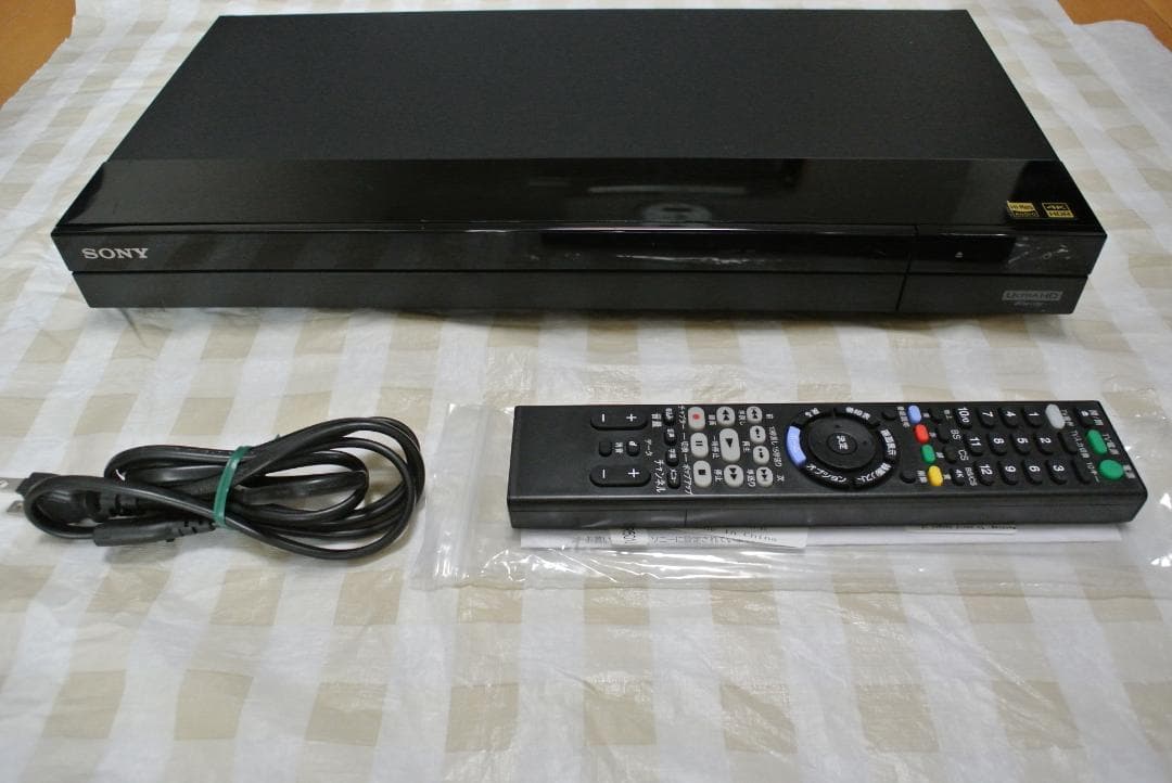 BDZ-FBW1000 4K SONY ブルーレイレコーダー 本体 リモコン付き