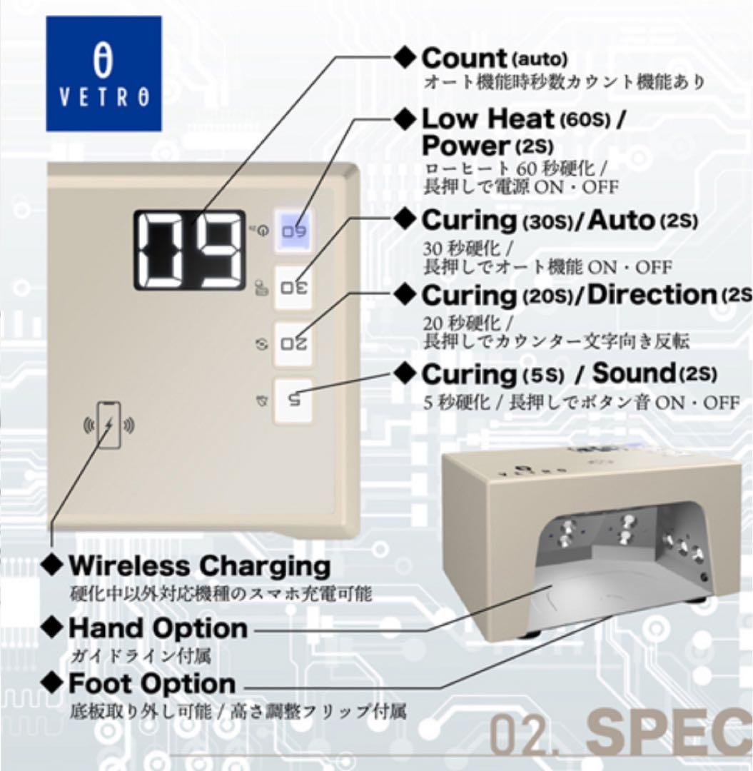 【新品未使用品】VETRO No.19LED LIGHT EX