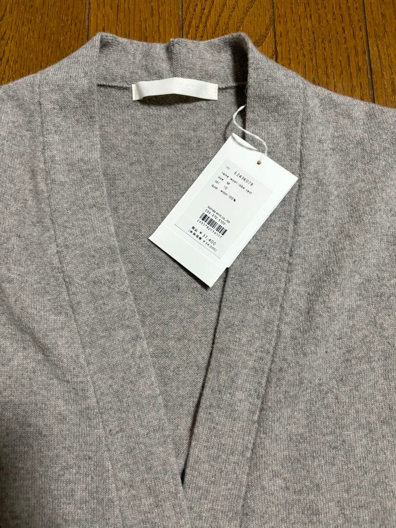 《本日限定》evam eva wool robe vestmade