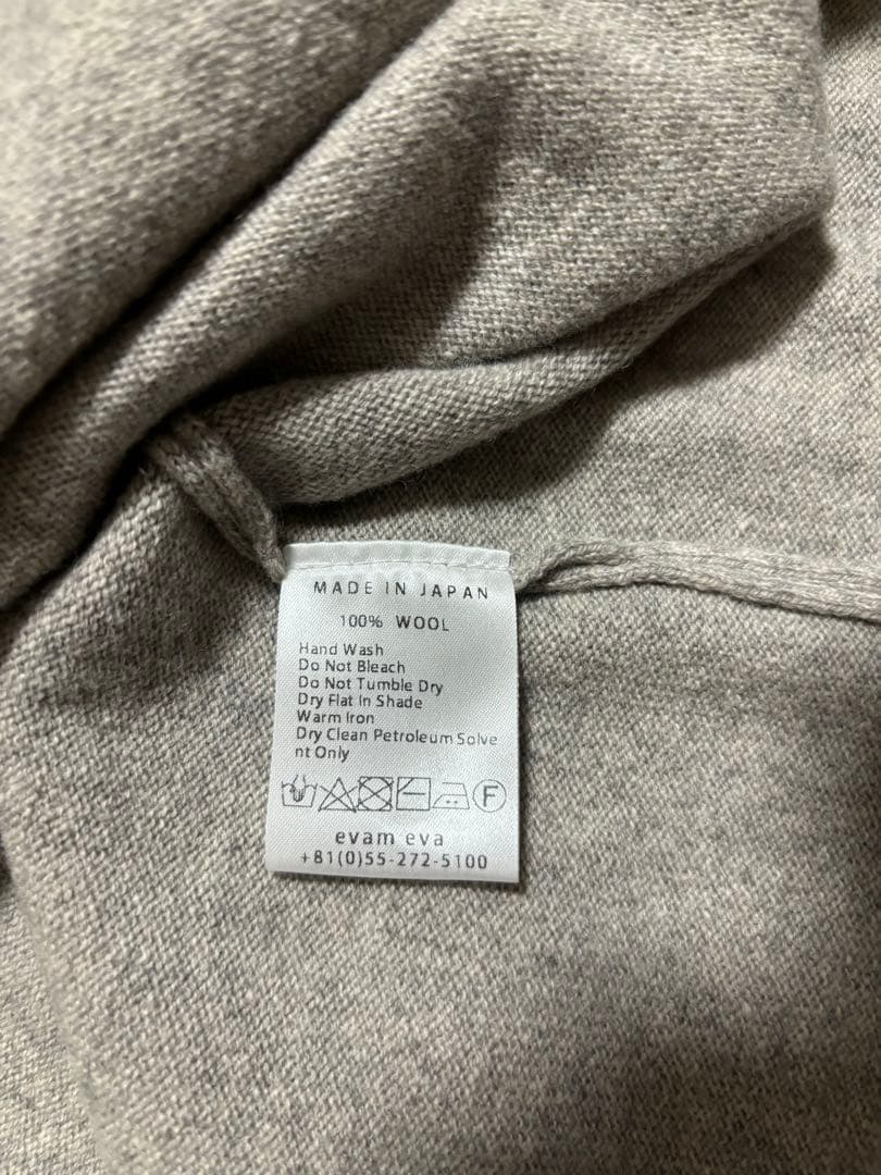 《本日限定》evam eva wool robe vestmade