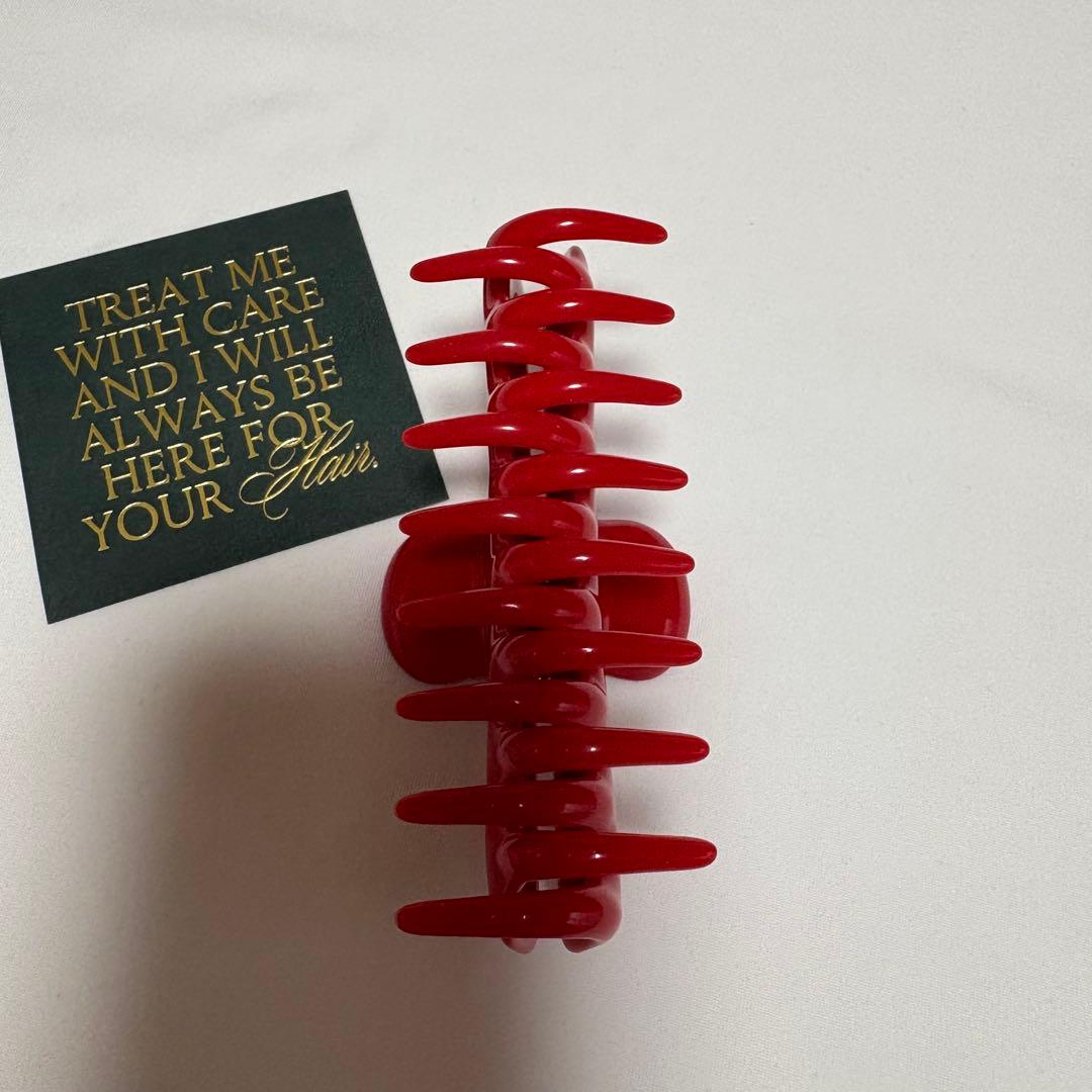 【Undo Hairware】No. 4 Claw クリップ　イタリア製　ロッソ