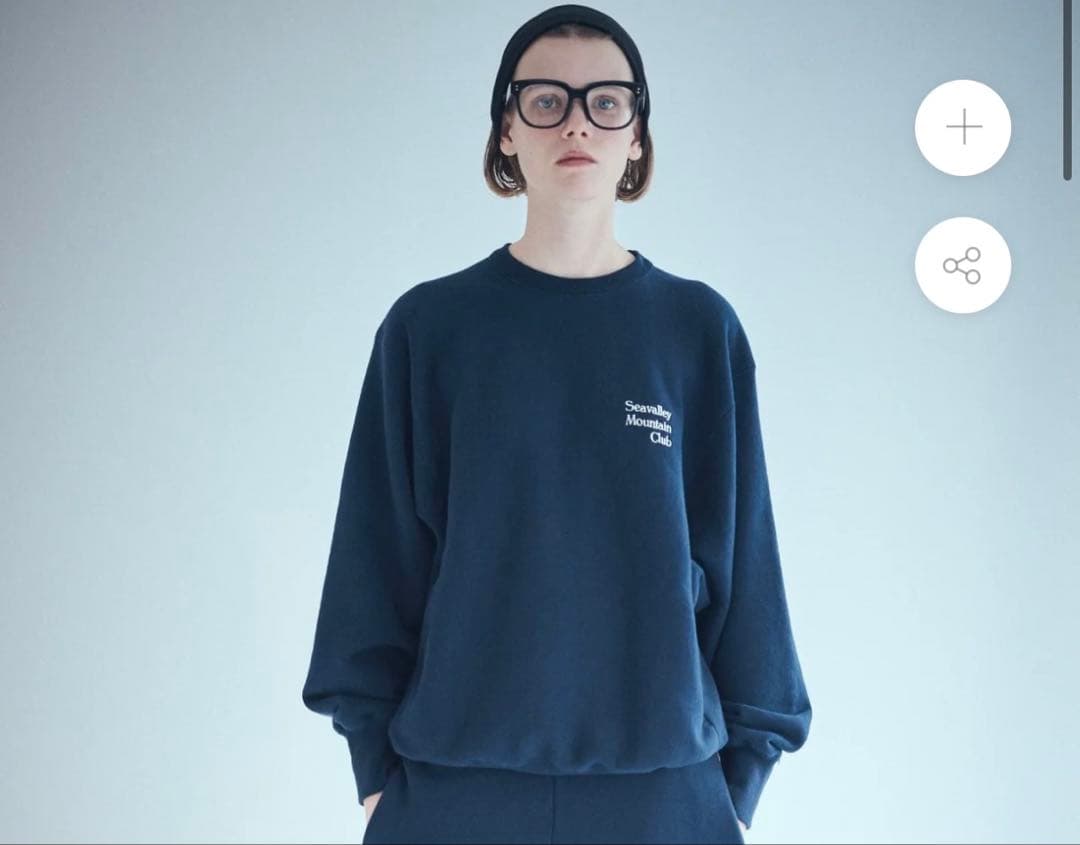 トップス SEA SEAVALLEY MOUNTAIN CLUB SWEAT SHIRT