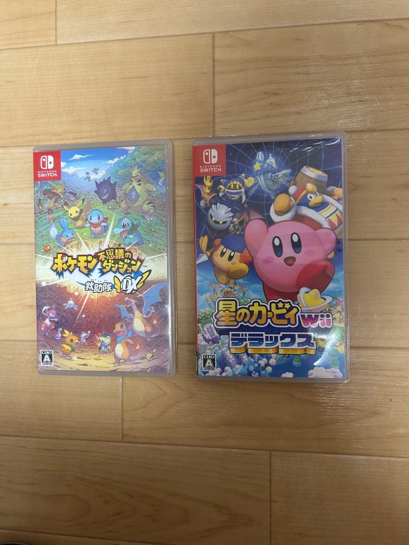 ポケモン不思議のダンジョンDX & 星のカービィWii セット