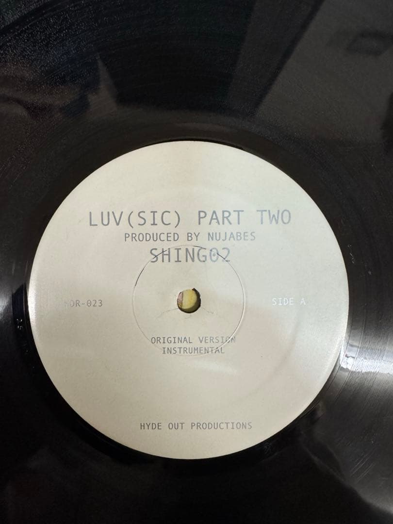 LUV(SIC) PART TWO / SHINGO02 ヌジャベス　シンゴ2