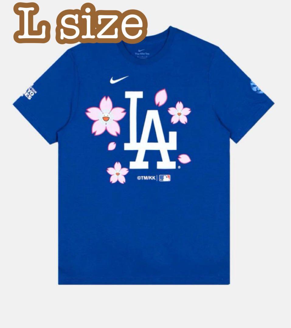 【新品】Lサイズ　ドジャース x 村上隆 コラボ ナイキ TシャツL