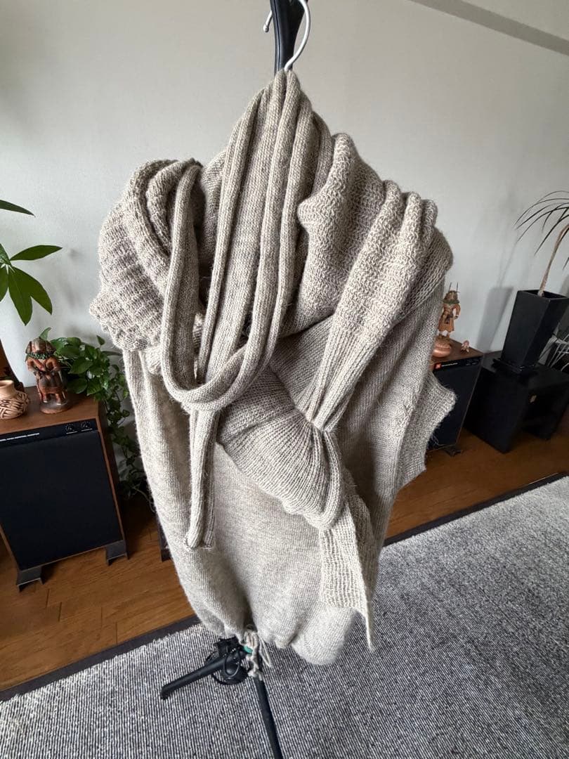 ヨウジヤマモトNORのアルパカ入り マフラー