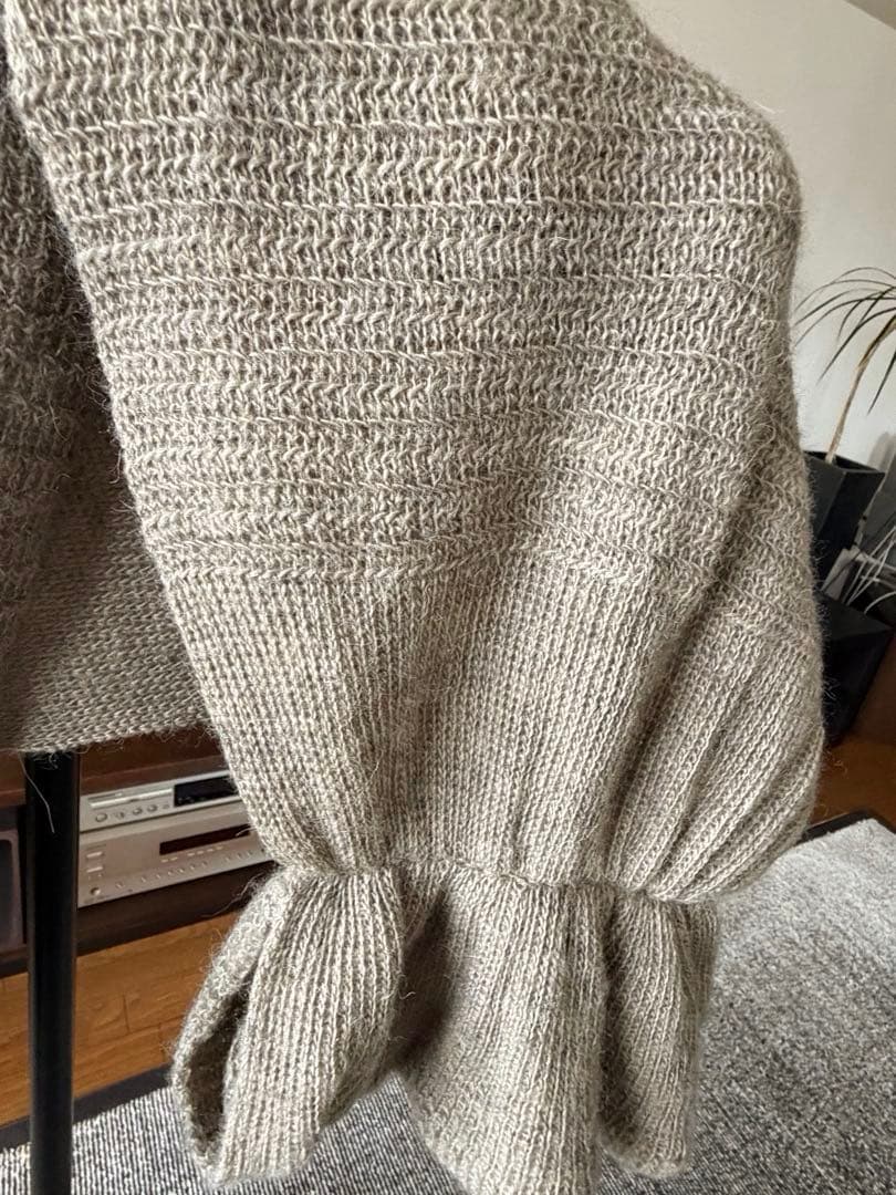 ヨウジヤマモトNORのアルパカ入り マフラー