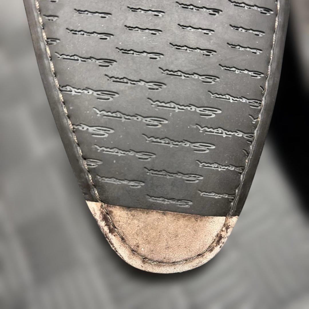 サントーニ　黒レザー ドレスシューズ ビジネスシューズ