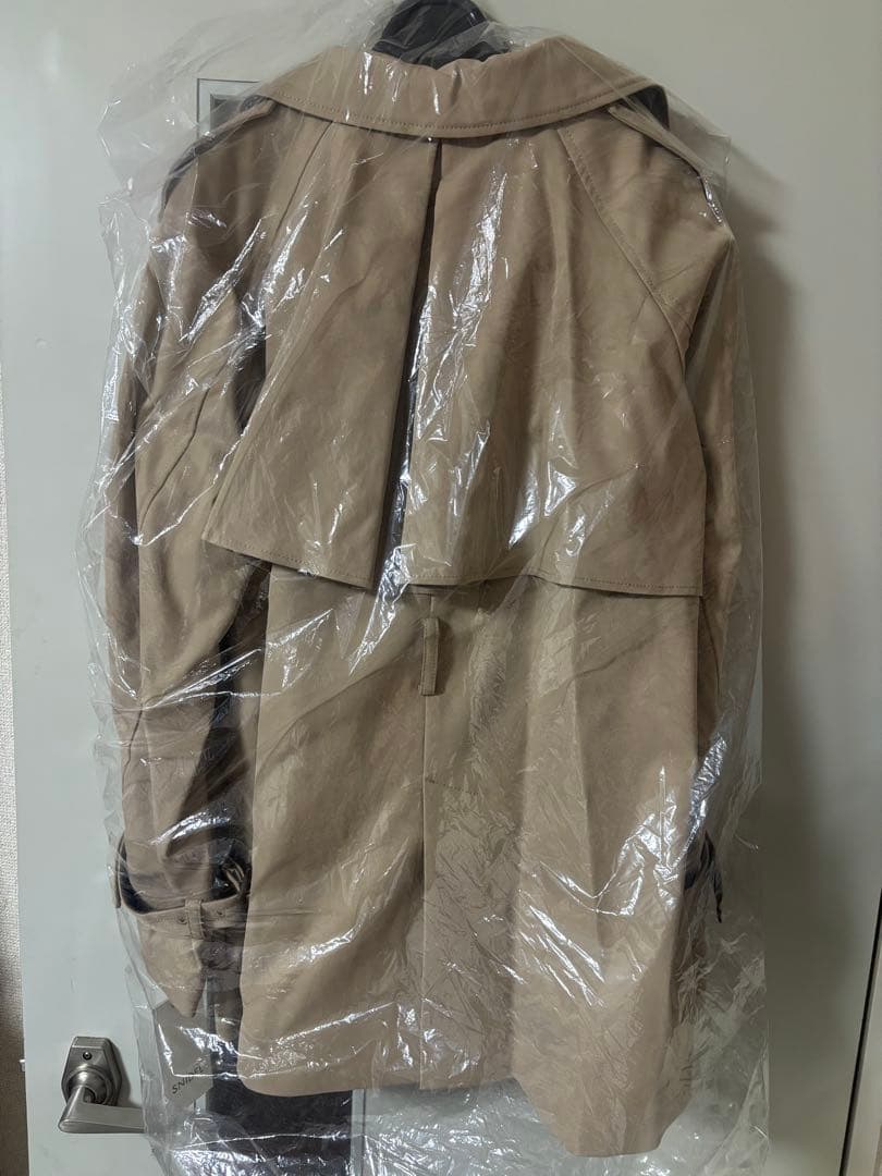 SNIDEL バリエーションミドルトレンチコートLBEG 0サイズ