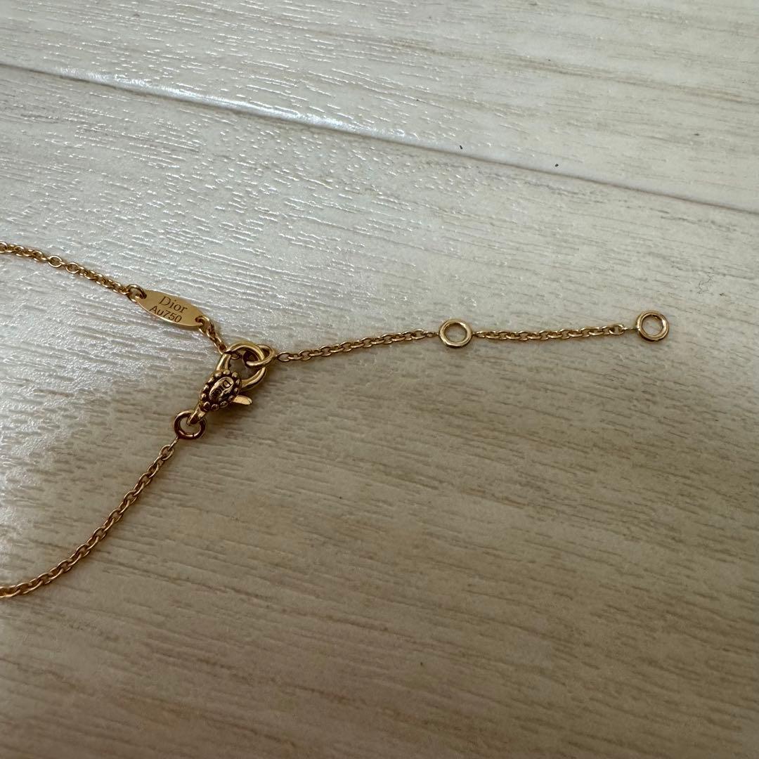 美品☆正規品　Dior ディオール　Rose des Vents ネックレス