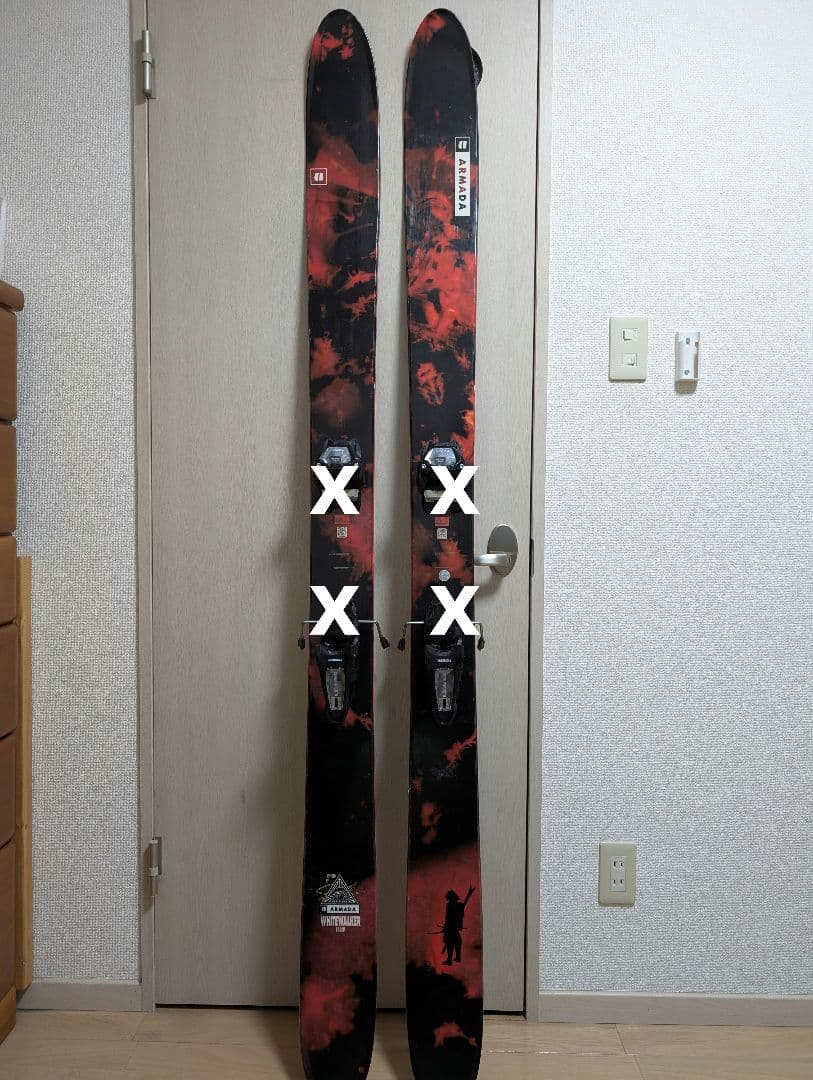 armada アルマダ whitewalker116 192cm 板のみ