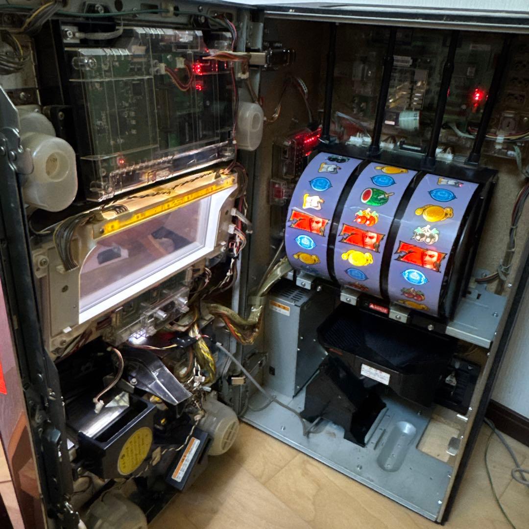 希少パチスロ実機 悪魔城ドラキュラ アンジェラパネル メダル不要機付