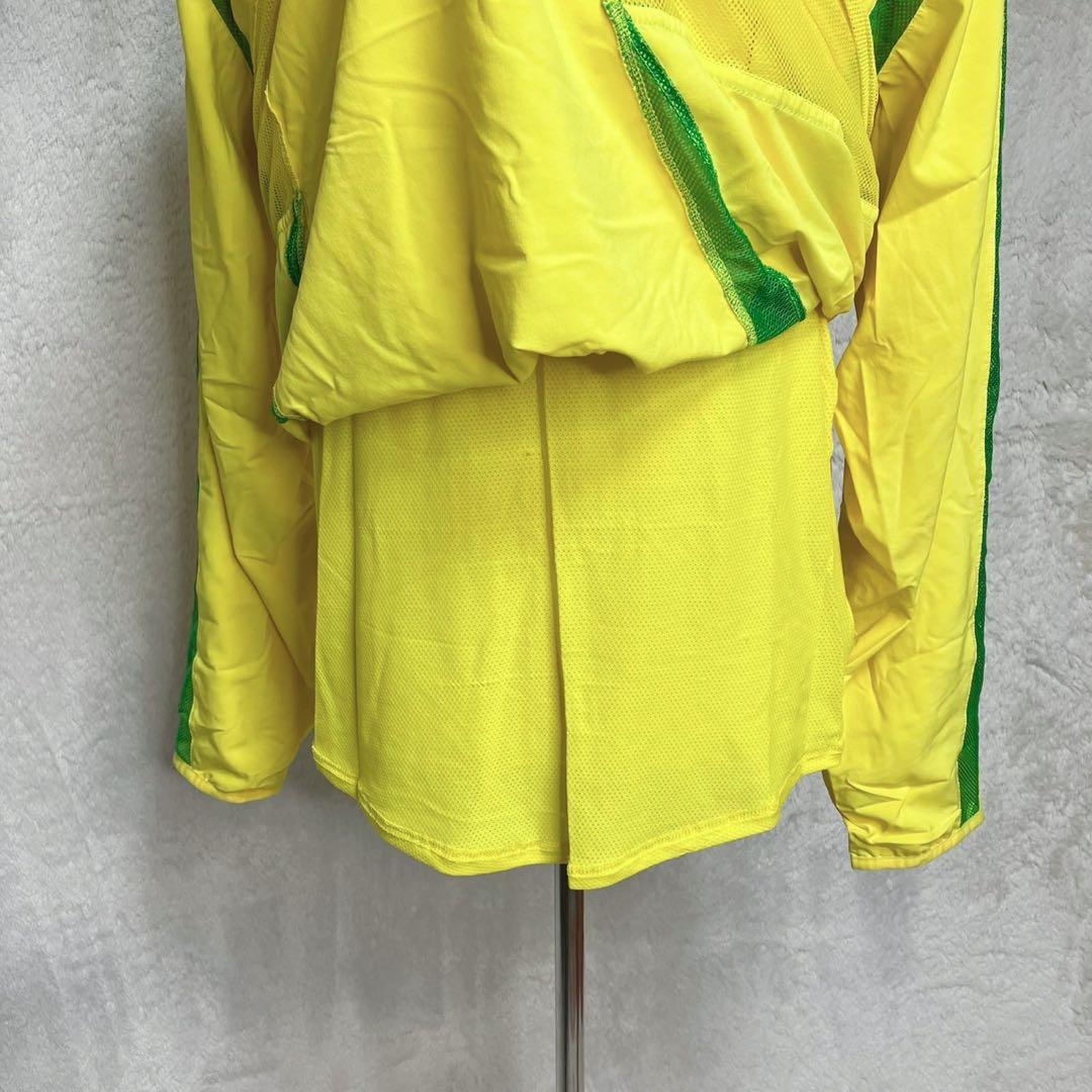 希少 日韓W杯 ブラジル プレーヤー支給 2レイヤー オーセンティック 長袖 L