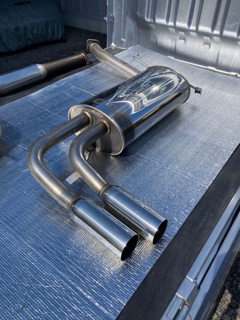 送料込み　ミツビシFTO フジツボ legalis-R マフラー車検対応