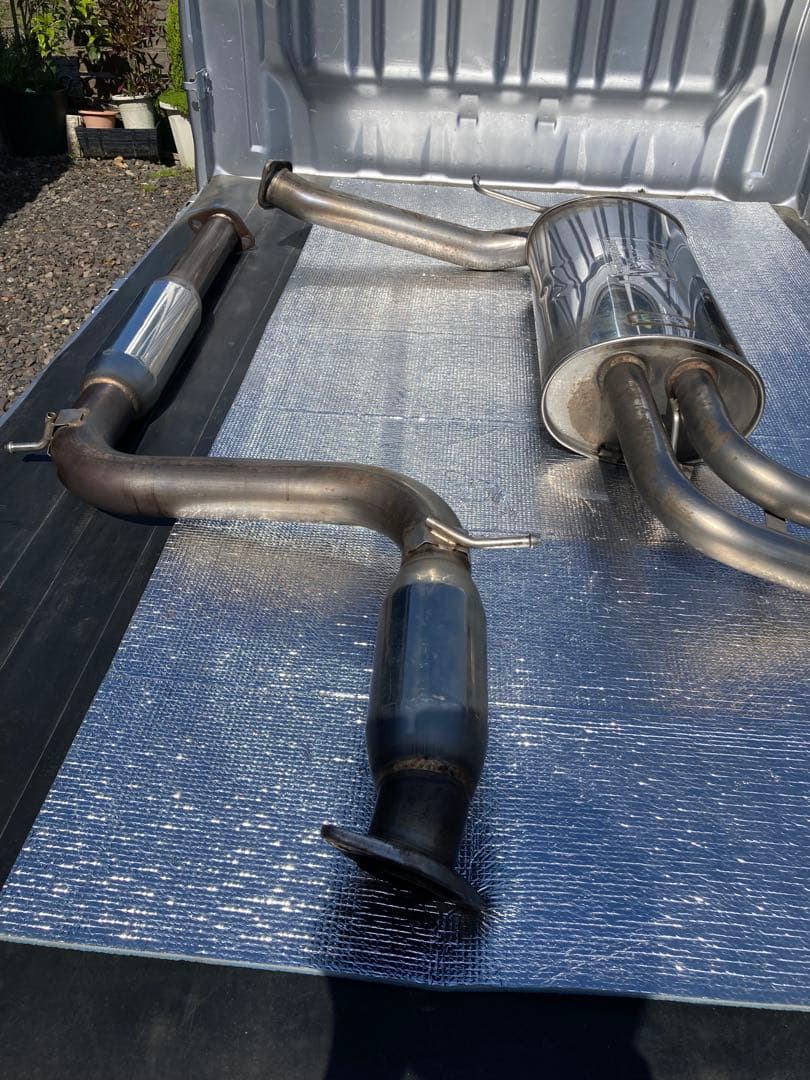 送料込み　ミツビシFTO フジツボ legalis-R マフラー車検対応