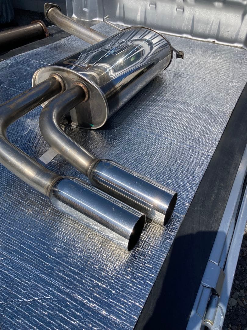 送料込み　ミツビシFTO フジツボ legalis-R マフラー車検対応