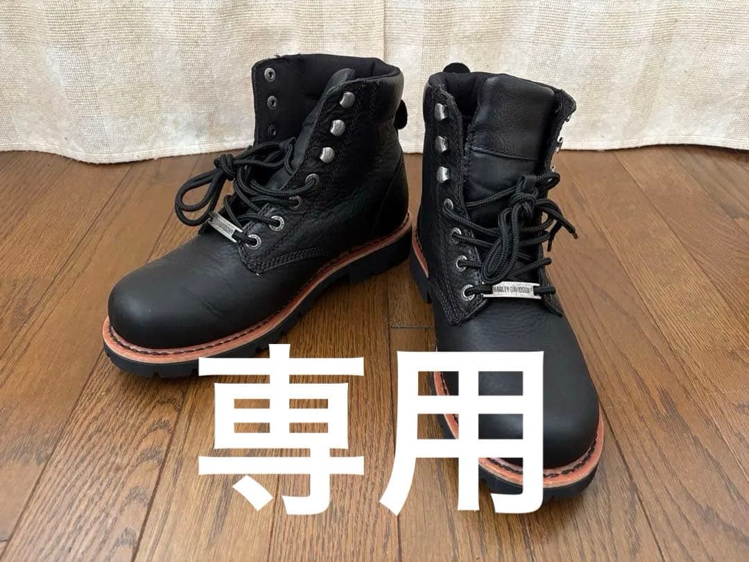 専用】ハーレーダビッドソン ブーツ/ブラック US9M、日本 27cm/ハーレー